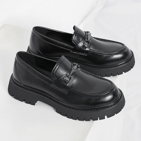 Damen Modische Mokassins mit robustem Profil und verstellbarem Riemen EB