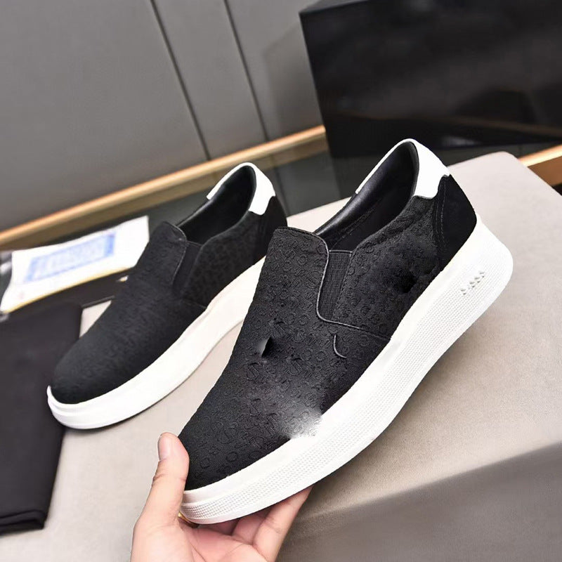Damen Atmungsaktive Slip-On Sneakers mit elastischem Einstieg und strukturiertem Obermaterial EB