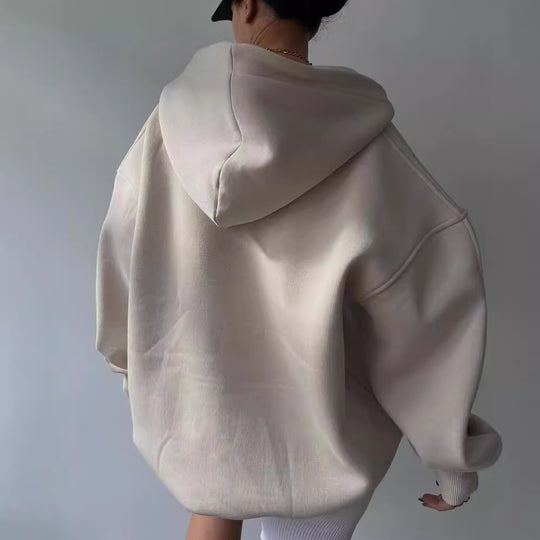 Damen oversized Kapuzenpullover EB