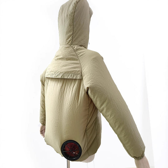 Damen sportliche Kapuzenjacke mit UV-Schutz R&B