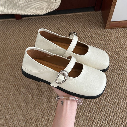 Damen elegante Mary Jane Schuhe mit geschmackvollem Riemchen und komfortablem Fußbett EB