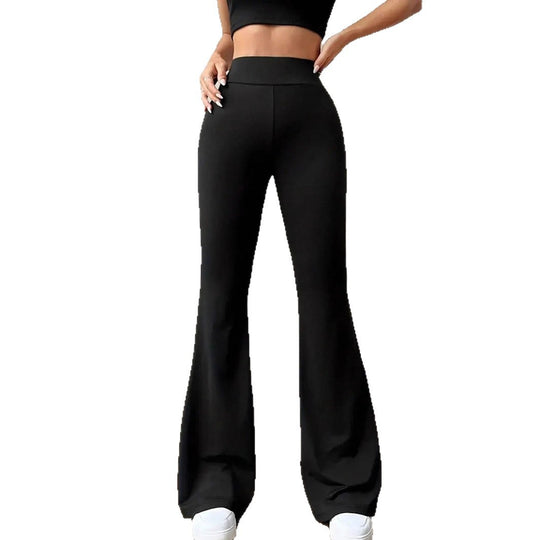 Damen Flared Pants aus warmem und atmungsaktivem Stoff EB