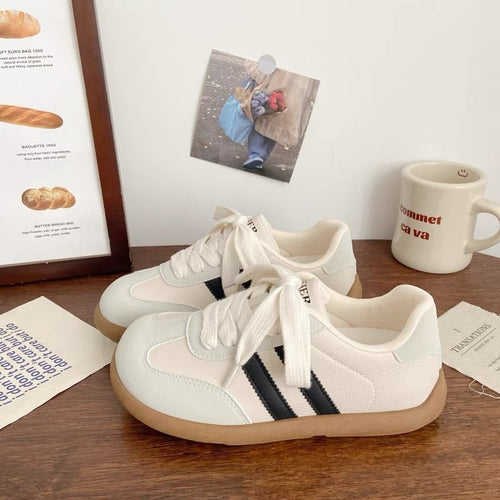 Damen Komfortable Sneakers mit hochwertigem Obermaterial und dämpfender Sohle EB