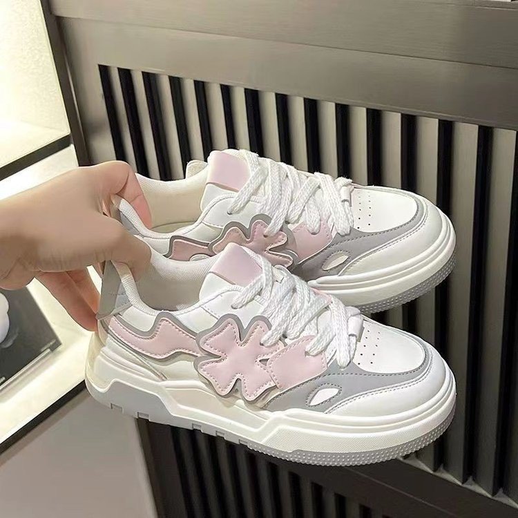 Damen Sportliche Sneakers mit modernem Design und flexibler Sohle EB