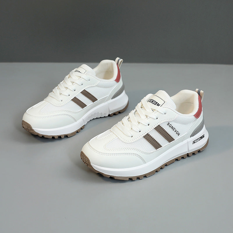 Damen Sportliche Sneakers mit verstärktem Obermaterial und rutschfester Sohle EB