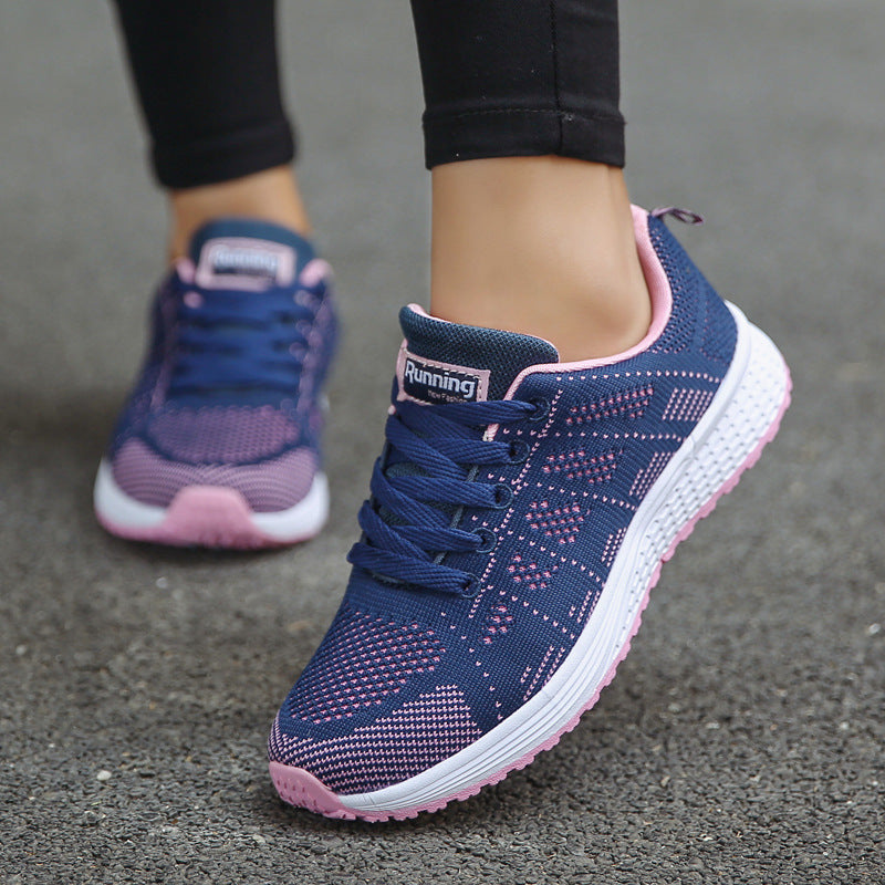 Damen atmungsaktive Sport Sneakers EB