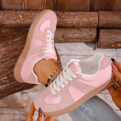Damen Sneakers im sportlich-eleganten Design mit atmungsaktiven Einsätzen EB