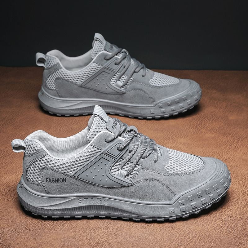 Damen Sportliche Sneaker mit atmungsaktiver Mesh-Oberfläche EB