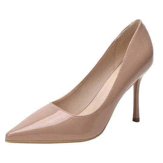Damen Klassische High-Heels mit elegantem Spitzen-Design und praktischem Riemchen EB
