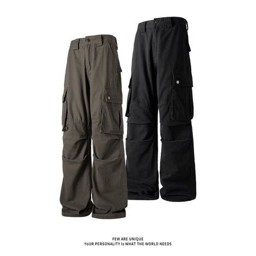 Herren Cargo-Hose mit seitlichen Taschen und bequemer Passform EB