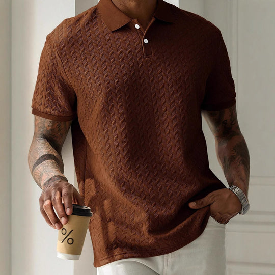 Herren Poloshirt im eleganten Design EB