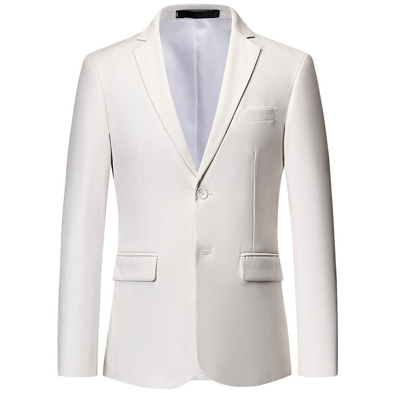 Herren nan tailliertes Sakko mit schmaler Silhouette, Stretchanteil und Pattentaschen EB