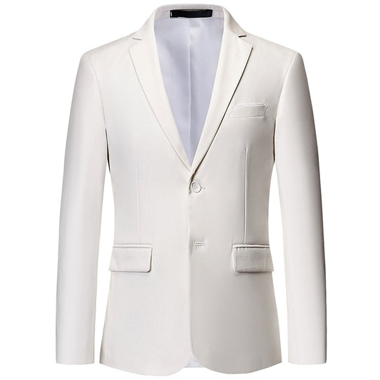 Herren nan tailliertes Sakko mit schmaler Silhouette, Stretchanteil und Pattentaschen EB