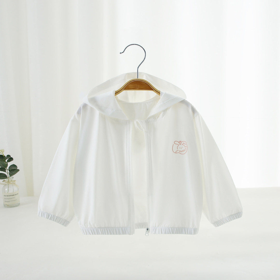 Unisex nan leichte atmungsaktive Kapuzen-Zip-Jacke mit elastischen Bündchen EB