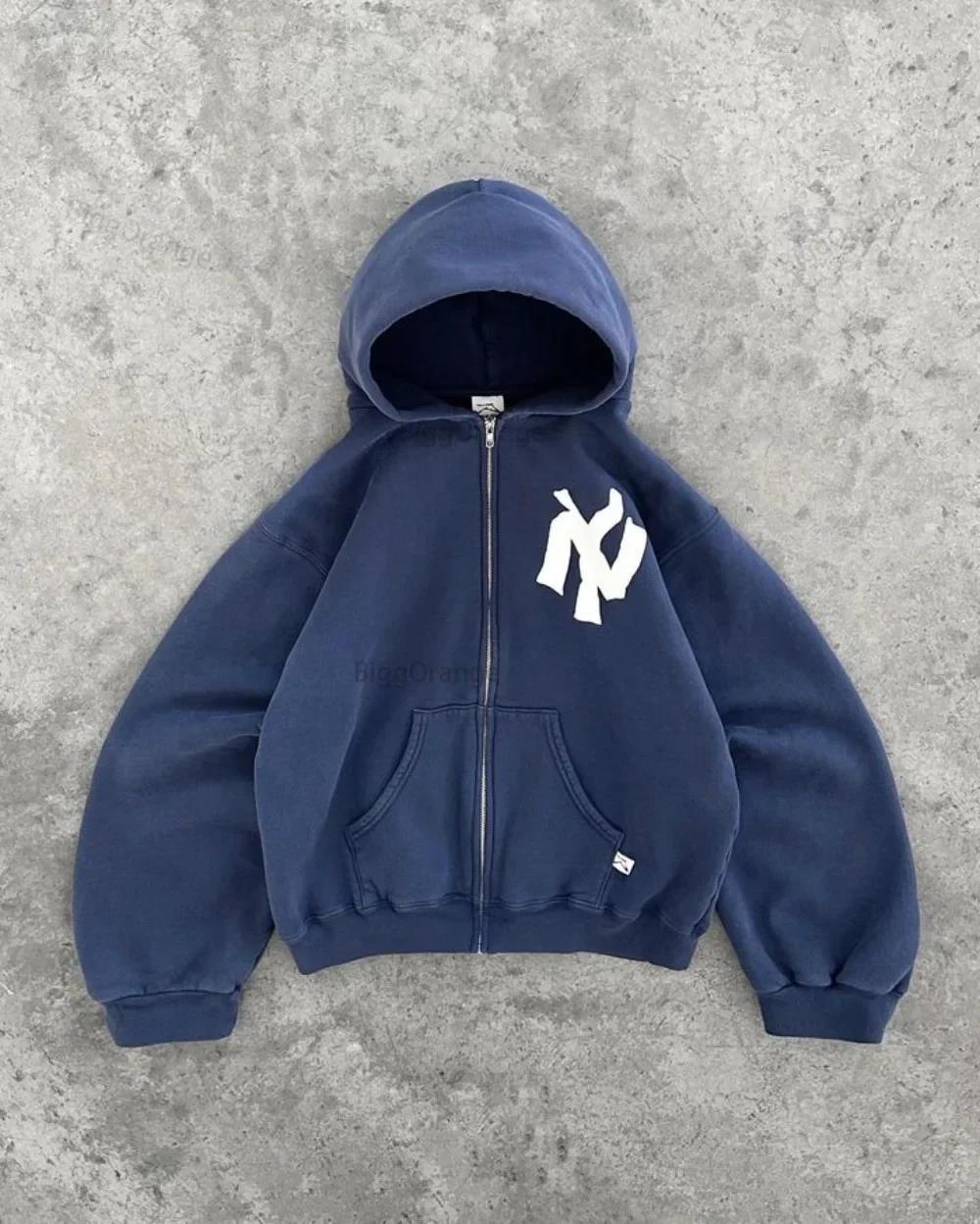 Damen lässiger Sweatshirt mit oversized Passform und großen Kapuze EB