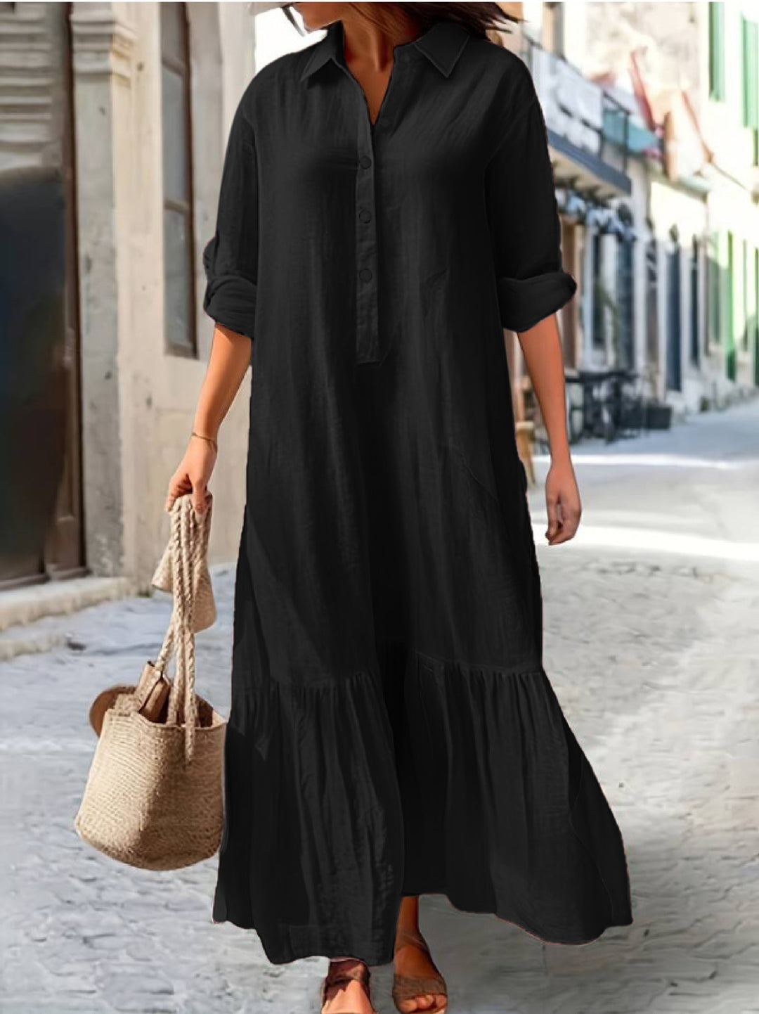 Damen Sommerkleid im lässigen Stil EB