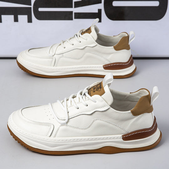 Damen Sportliche Ledersneaker mit komfortabler Sohle EB
