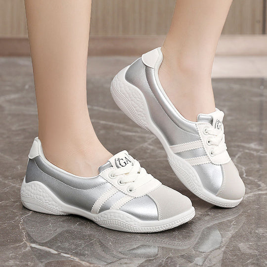 Damen sportliche Sneaker mit gepolstertem Innenbereich und rutschfester Sohle EB