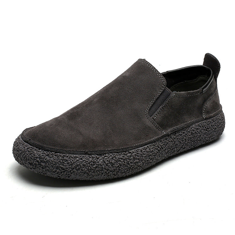 Herren Bequeme Wildlederslipper EB