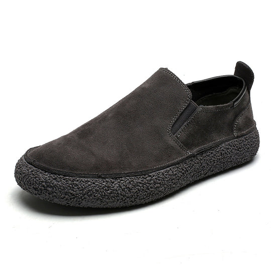Herren Bequeme Wildlederslipper EB
