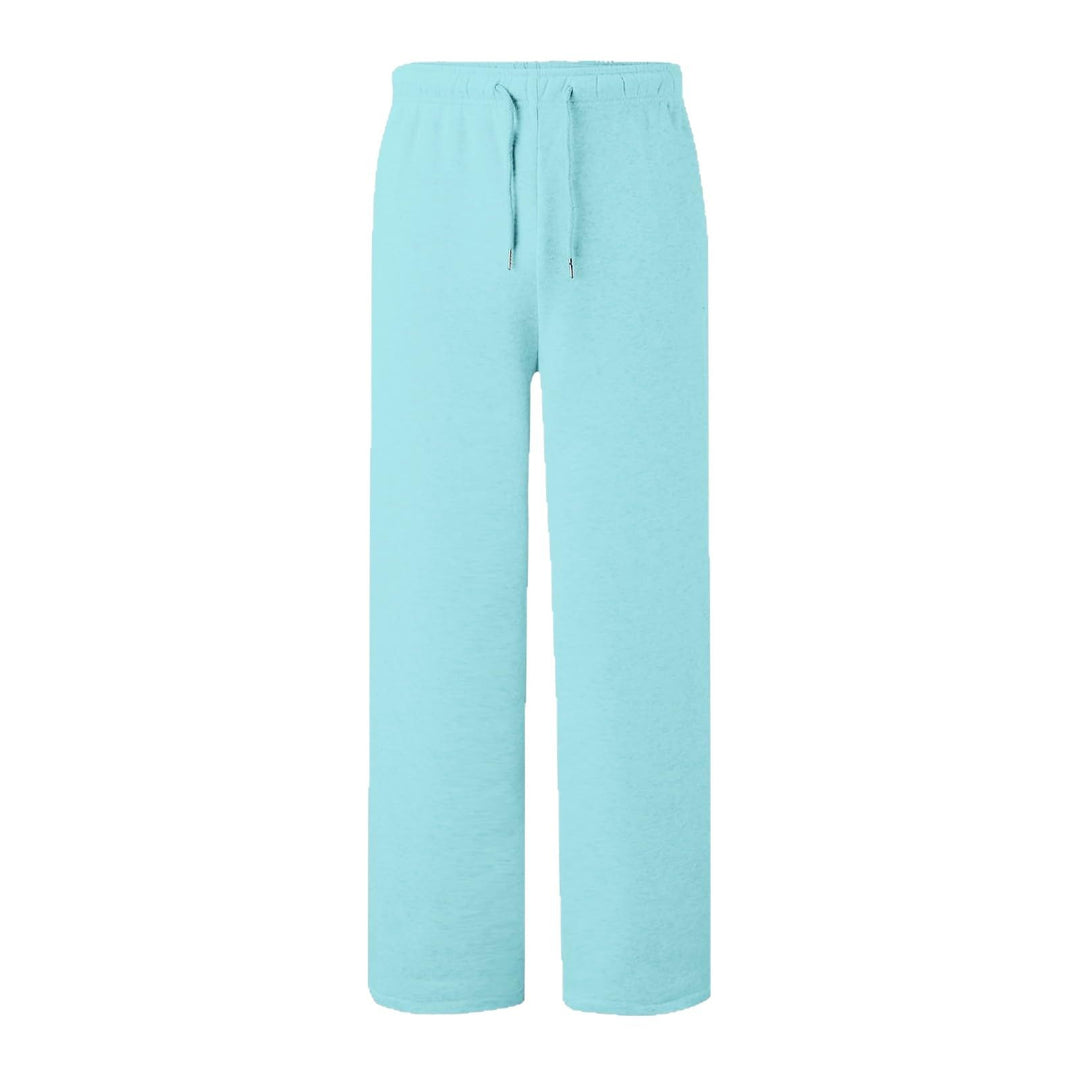 Damen nan weite High-Waist Relaxhose mit Kordelzug und verdeckten Seitentaschen EB