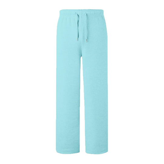 Damen nan weite High-Waist Relaxhose mit Kordelzug und verdeckten Seitentaschen EB