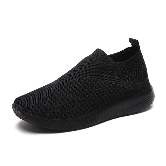 Damen Kompakte Sport Sneakers mit atmungsaktivem Obermaterial EB