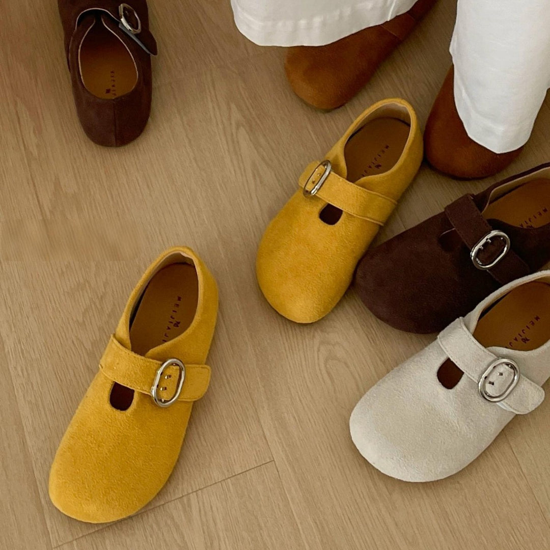 Damen Komfortable Clogs mit verstellbarem Riemen und weichem Innenfutter EB