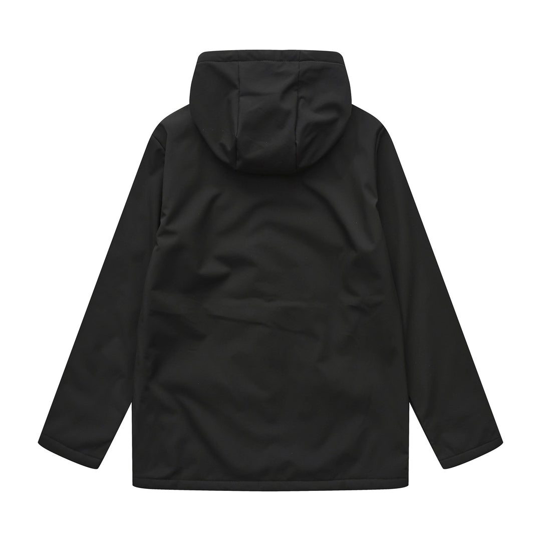 Damen wetterfeste Parkajacke mit verstellbarem Kordelzug EB