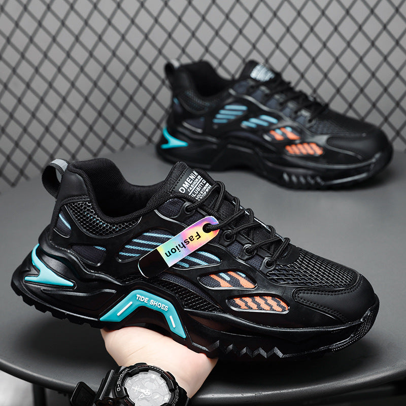 Damen Sportliche Sneakers mit atmungsaktiven Mesh-Elementen und dämpfendem Komfort EB