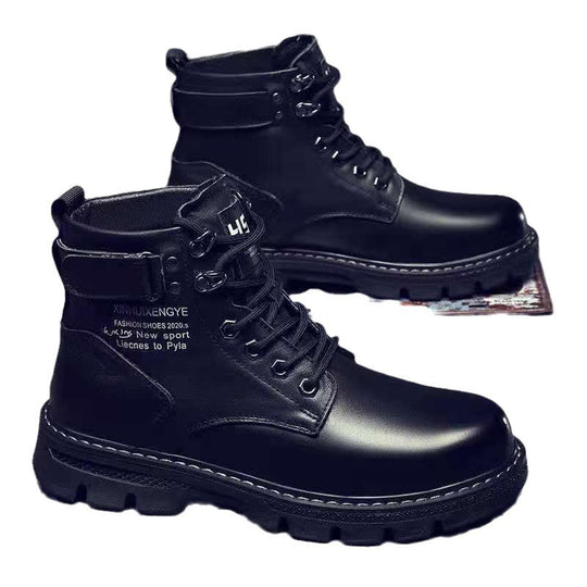 Damen Schnürstiefel mit robuster Sohle von EB