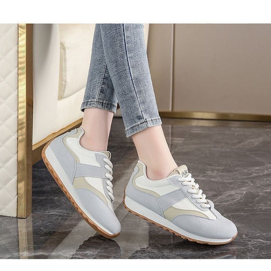 Damen Komfortable Lifestyle Sneakers mit atmungsaktiver Sohle EB