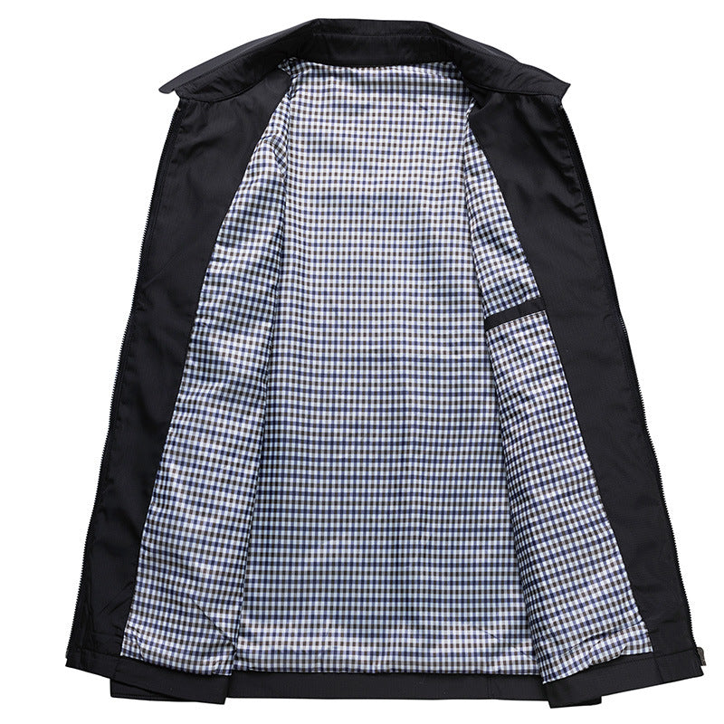 Herren Freizeitjacke mit lässigem Schnitt und praktischen Taschen EB