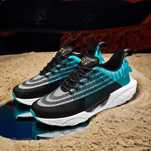 Damen Hochtechnologische Sport-Sneaker mit atmungsaktivem Obermaterial und innovativem Dämpfungssystem EB