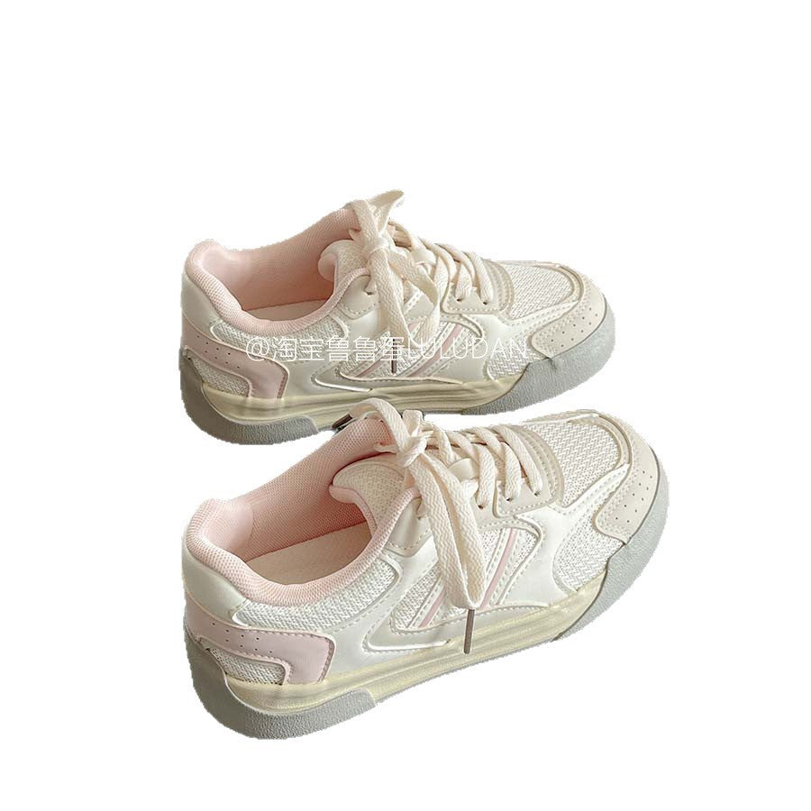 Damen Sportliche Sneakers mit atmungsaktiver Mesh-Oberfläche und komfortabler Dämpfung EB