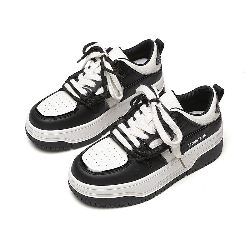 Damen Mode Sneakers mit verstärkter Sohle und atmungsaktiver Oberfläche EB