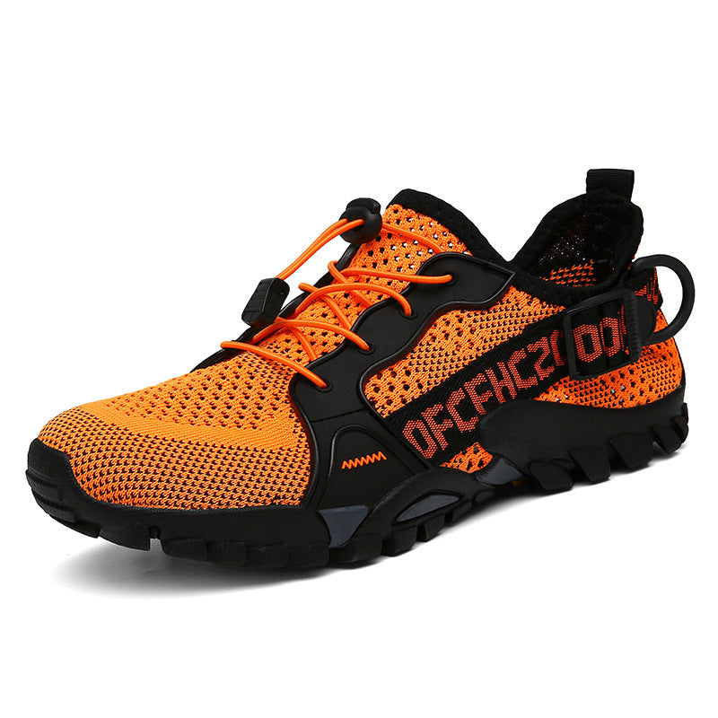 Damen Leichte und flexible Outdoor-Sneaker mit atmungsaktivem Mesh-EB