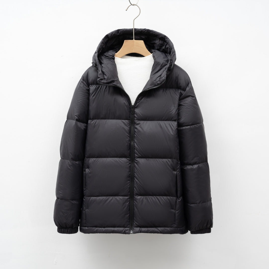 Damen leichte isolierte Winterjacke mit verstellbarer Kapuze EB