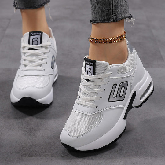 Damen Komfortable und stylische Freizeitsneaker mit dämpfendem Fußbett EB