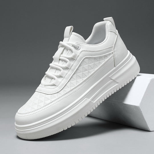 Damen Komfortable Sneakers mit strukturiertem Obermaterial EB