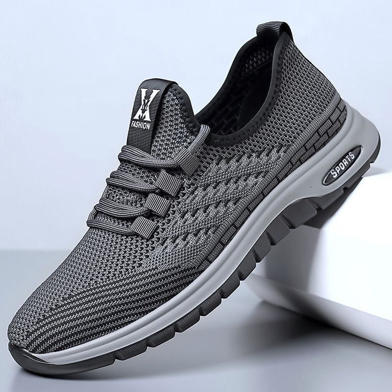 Damen Sportliche Sneaker mit atmungsaktivem Obermaterial und flexibler Laufsohle EB