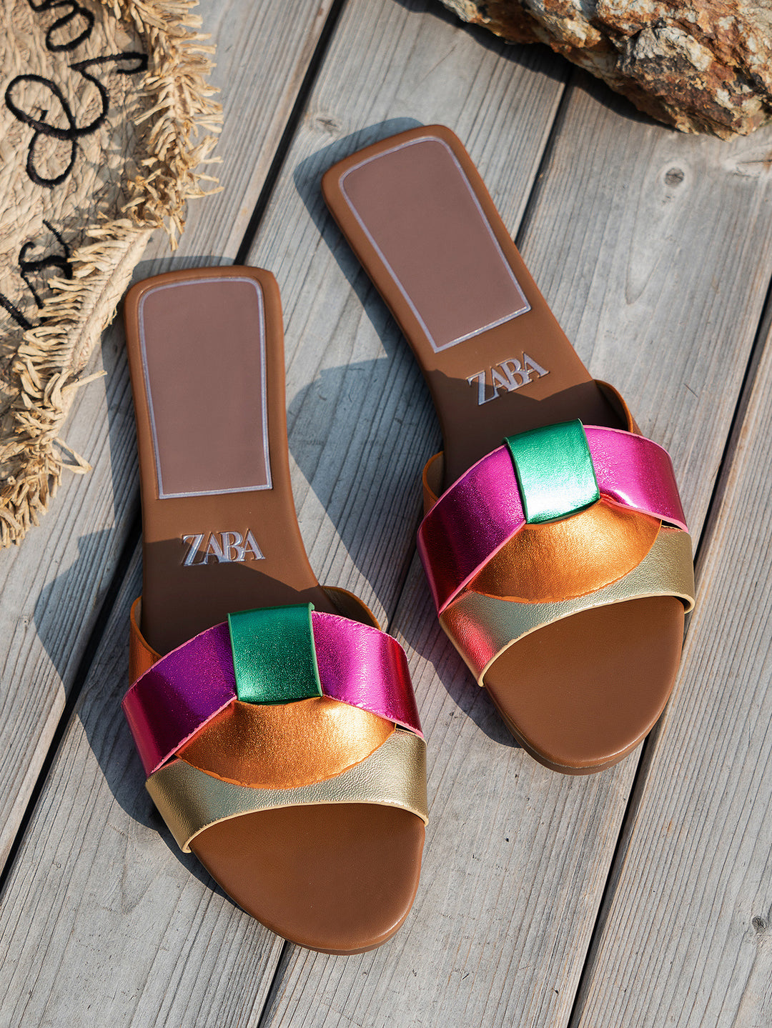 Damen Modische Riemchen-Sandalen mit elegantem Schleifen-Design und komfortabler Fußbettung EB