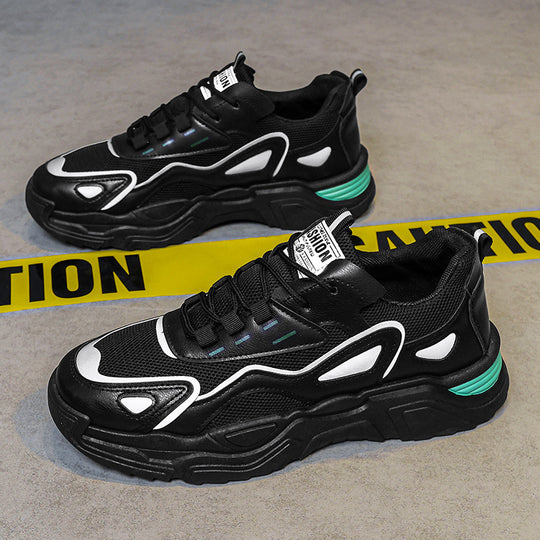 Damen Sportliche Lauf- und Freizeitschuhe mit atmungsaktiver Mesh-Oberfläche und stabiler Sohle EB