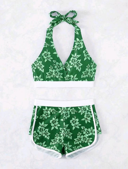 Damen Funktions-Bikini-Set mit modischem Design EB