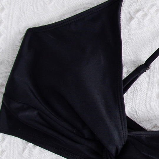 Damen sommerlicher Bralette-Bikinioberteil mit eleganter Twist-Detail EB