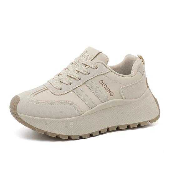 Damen Sportliche Sneakers mit dämpfendem Profil und atmungsaktiver Mesh-Oberfläche EB