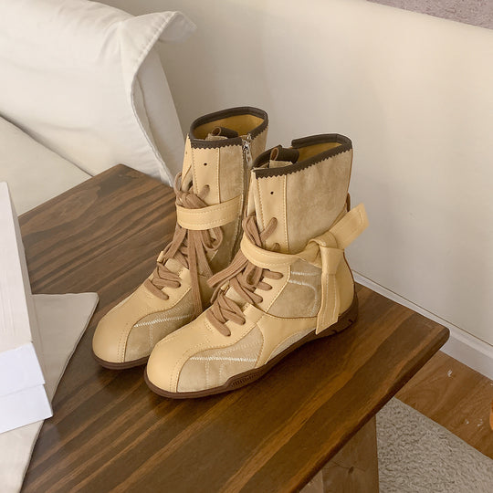 Damen Schnürboot mit elegantem Riemen und trendiger Gestaltung EB