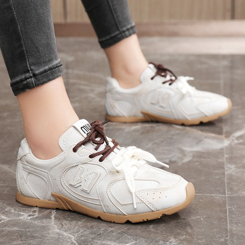 Damen sportliche Freizeitschuhe mit atmungsaktiver Mesh-Oberfläche und dämpfender Laufsohle EB