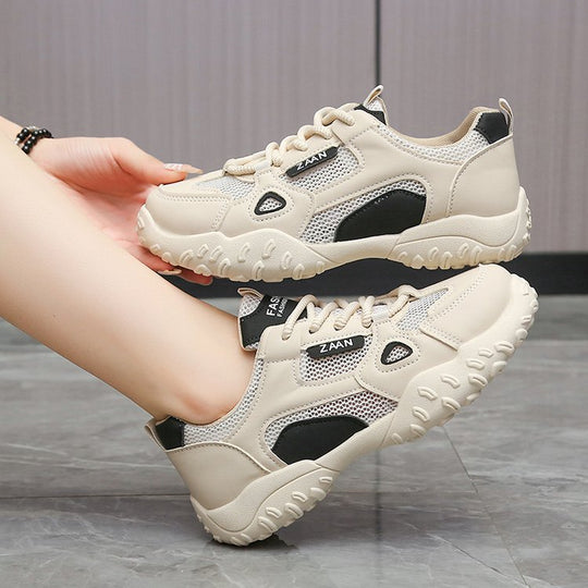 Damen Sportliche Freizeitschuhe mit luftdurchlässigem Obermaterial und rutschfester Sohle EB