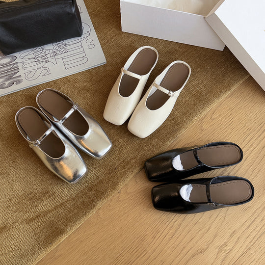 Damen Elegante Slingback Ballerinas EB
